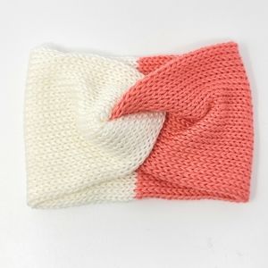 Knitted twisted headband